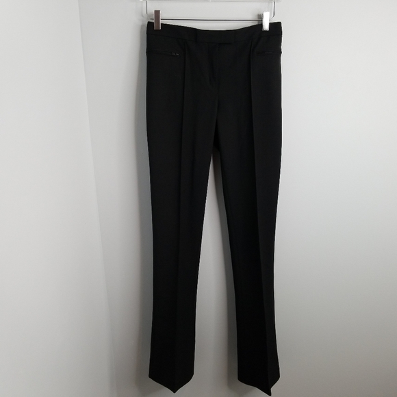 Tall Moncler Italy Black Dress Pants 42 / 4 - Picture 1 of 12